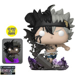 Funko POP! - Black Clover - Black Asta - 1556 - EE Exclusive - Glows in the Dark