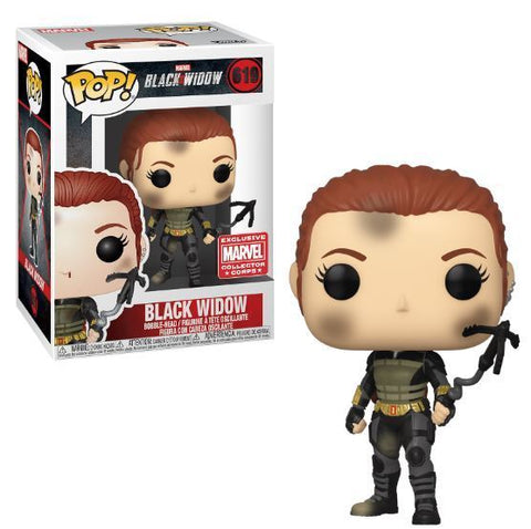 Funko POP! - Marvel - Black Widow - 619 - Exclusive Marvel Collector Corps