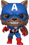 Funko POP! - Marvel - Capwolf - 882 - 2021 Summer Convention Limited Edition