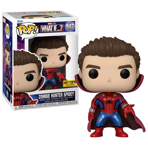 Funko POP! - Marvel What if...? - Zombie Hunter Spidey - 947 - Hot Topic Exclusive