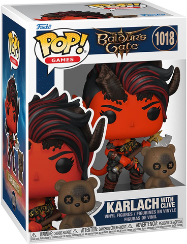 Funko POP! - Baldur's Gate - Karlach with Clive - 1018