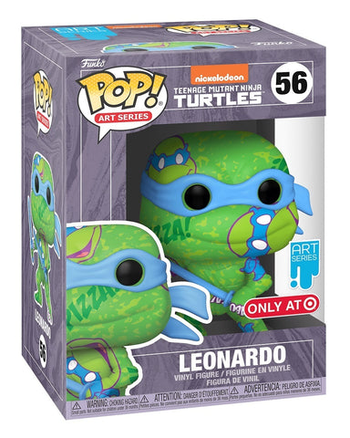 Funko POP! - Art Series - Teenage Mutan Ninja Turtles - Leonardo - 56 - Only at Target