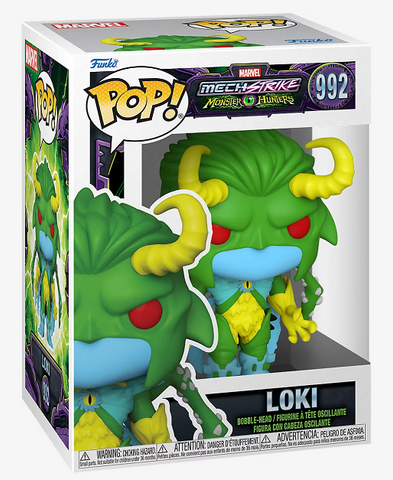 Funko POP! - Marvel - Merch Strike Monster Hunter - Loki - 992