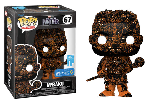 Funko POP! - Art Series - Marvel - Black Panther - M'baku - 67 - Only at Walmart