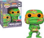 Funko POP! - Art Series - Teenage Mutan Ninja Turtles - Michelangelo - 54 - Only at Target