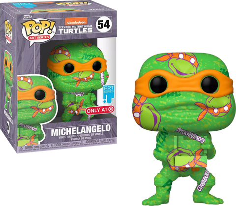 Funko POP! - Art Series - Teenage Mutan Ninja Turtles - Michelangelo - 54 - Only at Target