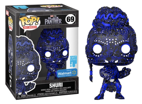 Funko POP! - Art Series - Marvel - Black Panther - Shuri - 69 - Only at Walmart