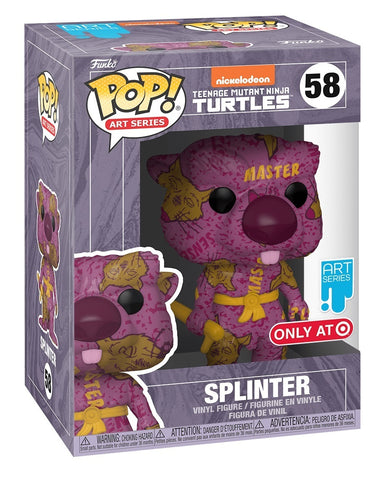 Funko POP! - Art Series - Teenage Mutan Ninja Turtles - Splinter -58 - Only at Target