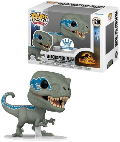 Funko POP! - Jurassic World - Velociraptors (Blue) - 1220 - Funko Exclusive