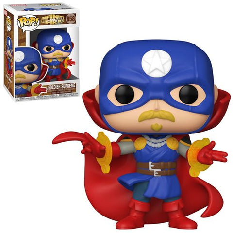 Funko POP! - Marvel Infinity Warps - Soldier Supreme - 858