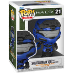 Funko POP! - HALO - InfiniteSpartan Mark V with Blue Energy Sword #21