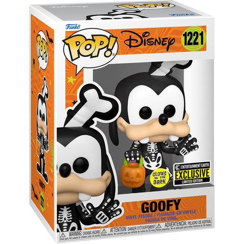 Funko POP! - Disney - Goofy Skeleton Glow in the Dark EE Exclusive - 1221