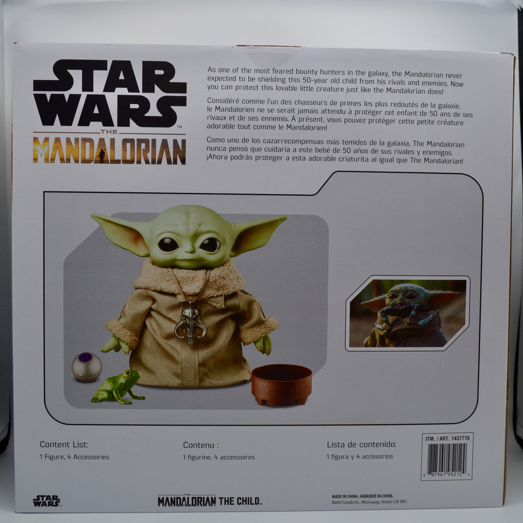 Mattel Star Wars The Mandalorian The Child (Baby Yoda / Grogu) Plush - FR
