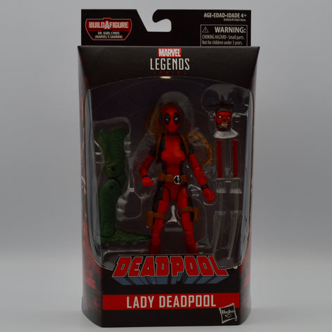 Deadpool Marvel Legends - Lady Deadpool - BAF Dr Karl Lykos Marvel's Sauron